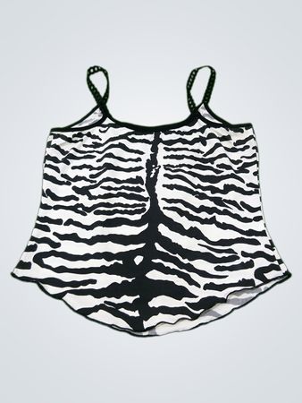 Zebra-Print-Trägertop