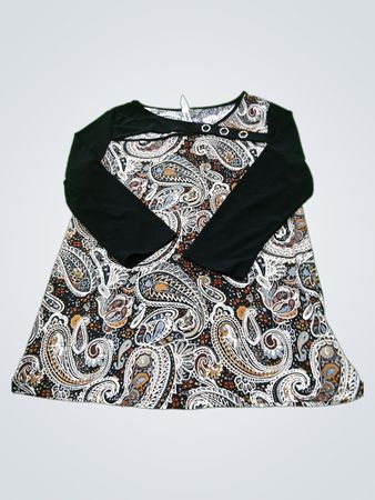 NY Collection Paisley Print Kleid