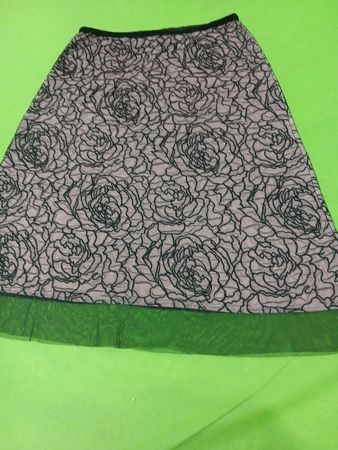 debenhams Lace Rose Print Midi Rock