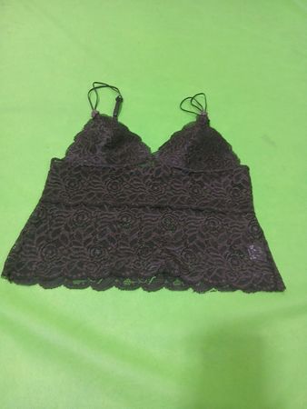 Dunkles Spitzencamisole