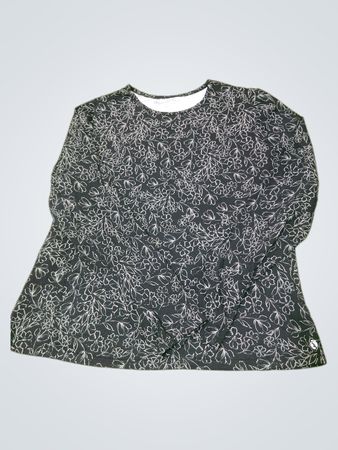 Hang Ten Floral Print Langarm-Top