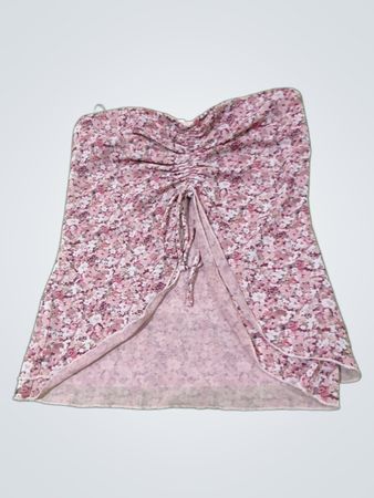 Garage Floral Print Tube Top