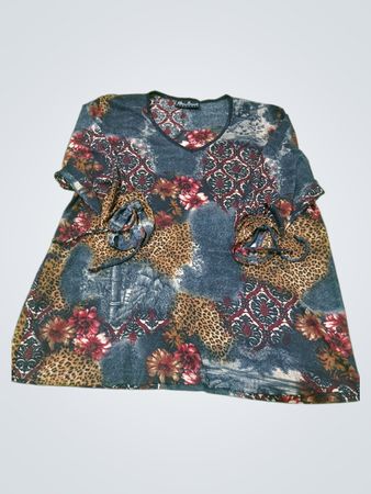 Claire France Exklusives Bedrucktes T-Shirt