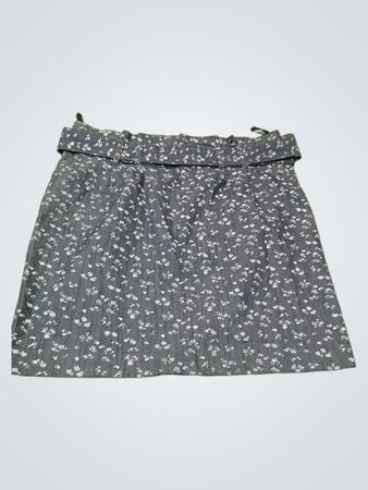 TOP TRENDY Rock mit Blumenmuster