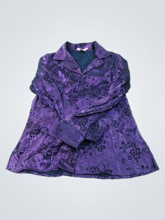 Notations Purple Burnout Blum blouse