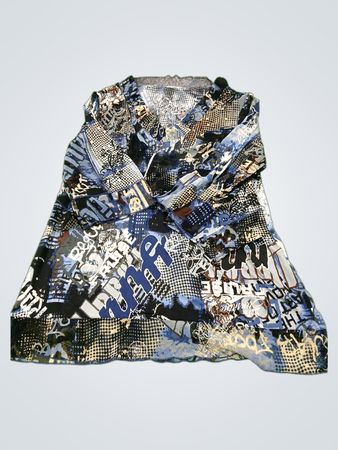 Marie Claire Damen bedrucktes Tunika-Oberteil