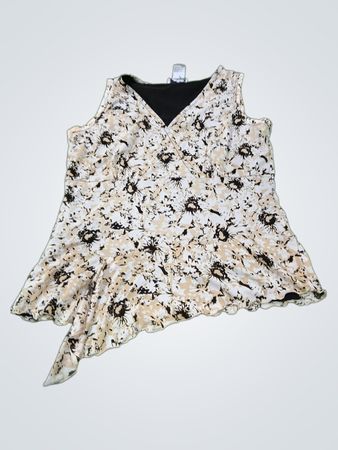 Nine West ärmelloses Oberteil mit Blumenmuster