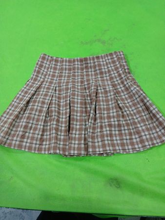H&M Divided kariert plissierter Minirock