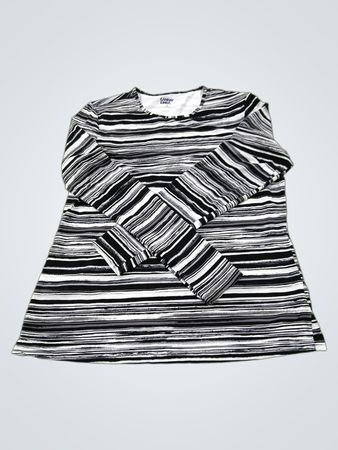 Lands' End Gestreiftes Langarmoberteil