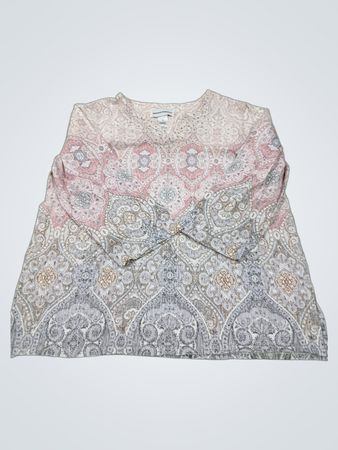 Alfred Dunner Women's Bedruckte Bluse