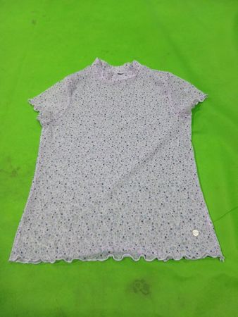Blumendruck-Top mit Mock-Neck