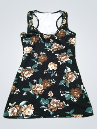 Ardene Basic Floral Tank Dress