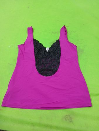 Tristan Damen Spitzen-Camisole in Pink und Schwarz M