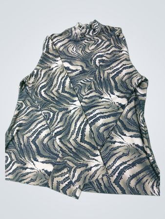 CLICK Mock Neck Langarm-Oberteil