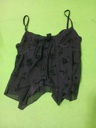 No Boundaries Black Floral Camisole