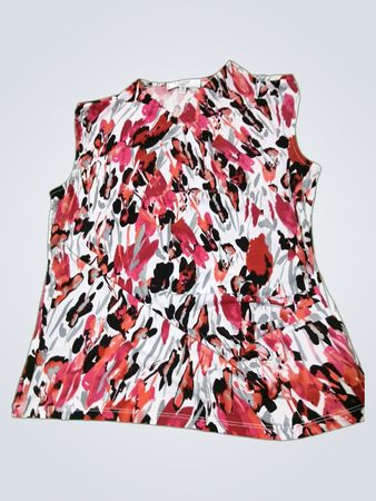 Kasper Separates Petite Floral Print Top