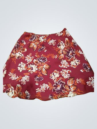 Ann Taylor geblümter Minirock