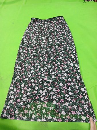 Maxirock mit Blumenmuster