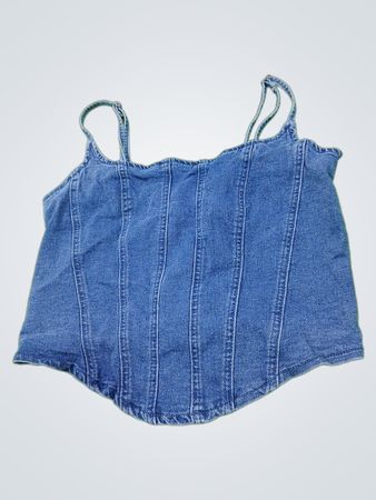 Denim-Corsett-Top