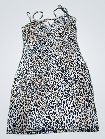 Forever 21 Leopardenmuster Mini-Kleid
