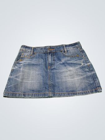 Sublevel Jeans-Minirock