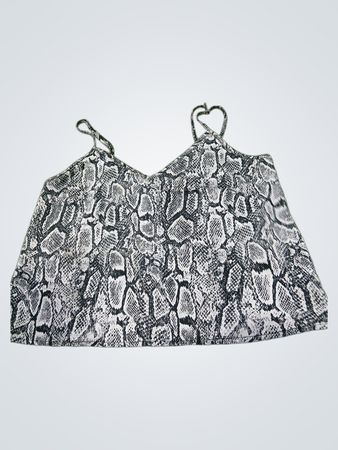 Forever 21 Camisole-Top mit Schlangenprint