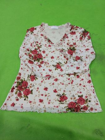 Wing Sting Fashion Floral Print Top