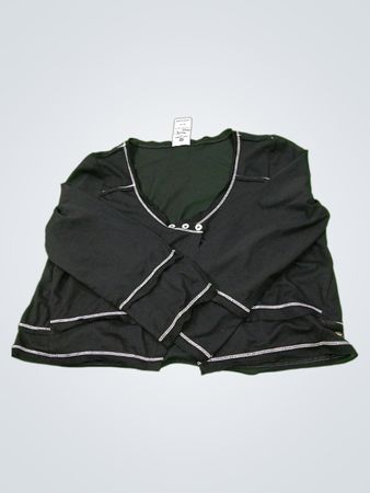 Point Zero Nicole Benisti schwarzes Langarmshirt