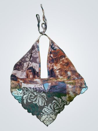 Patchwork-Haltertop