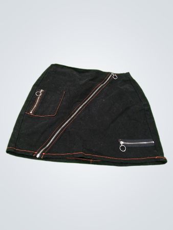 BDG Urban Outfitters Schwarzer Denim-Minirock