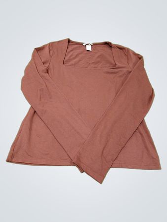 H&M braunes Langarmoberteil