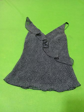 Zara Basic Camisole mit Polka-Dot-Muster