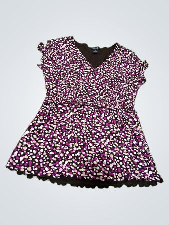 Style & Co. Petite Damen Oberteil mit kurzen Ärmeln