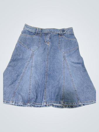 H&M Denim-Midirock
