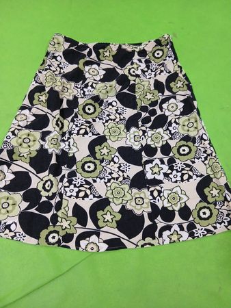 Cato Midirock mit Blumenmuster