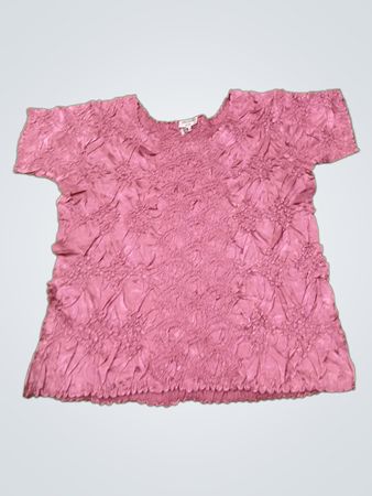 MOFFI Pink strukturiertes Top
