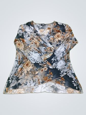 Vanity Floral Langarmbluse