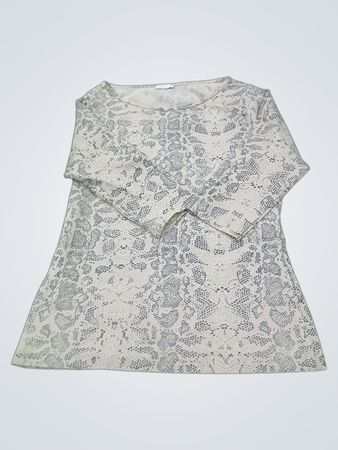 Promod Snake Print Langarmoberteil
