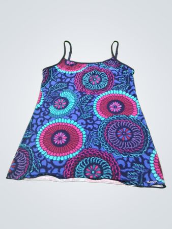 Jockey Damen bedrucktes Spaghetti-Träger-Kleid