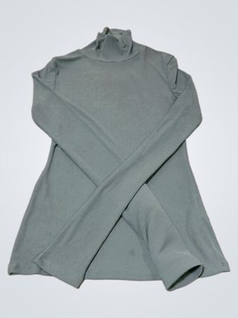Topshop Rippstrick Rollkragenoberteil mit langen Ärmeln