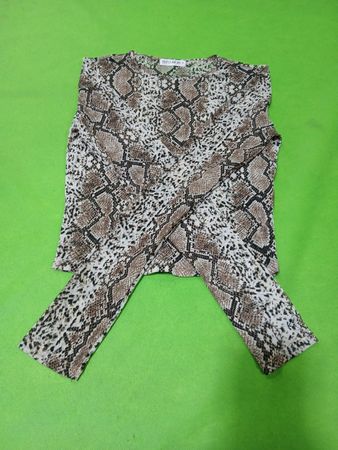 POPULAR 21 Snake Print Top