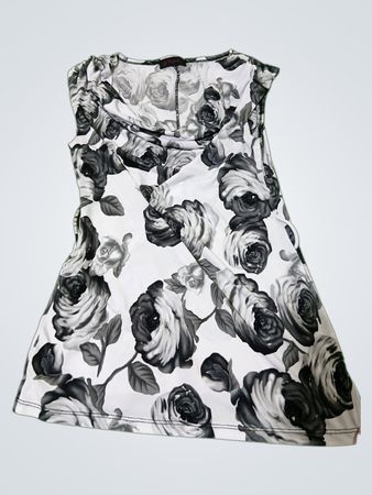 Jz Trendz Rose Print Kleid