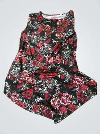 MARGUERITE BOULAY 05 Kleid mit Blumenmuster