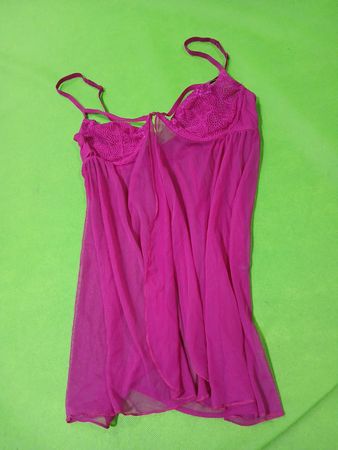 Rosa Babydoll-Dessous