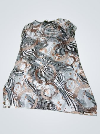 EMILY DANIELS Damen bedrucktes Top