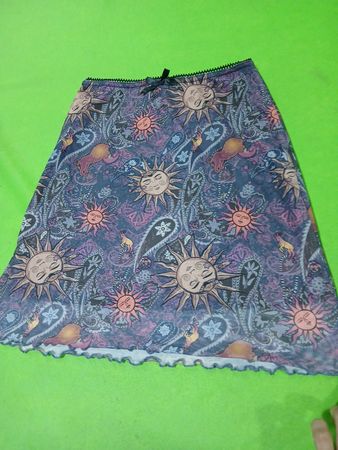 House Brand Mesh Midi Rock