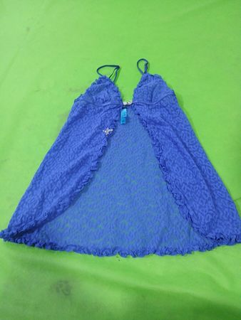 The Lacie Blue Lace Babydoll