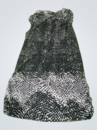 Le Château ärmelloses gemustertes Kleid