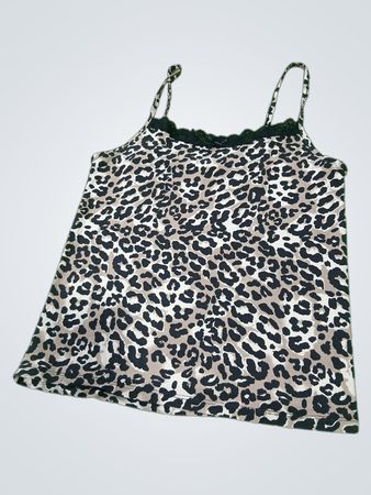 Ardene Leopardenmuster-Spaghettihemd