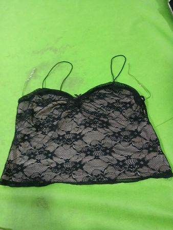 Wild Fable Black Lace Cami Top
